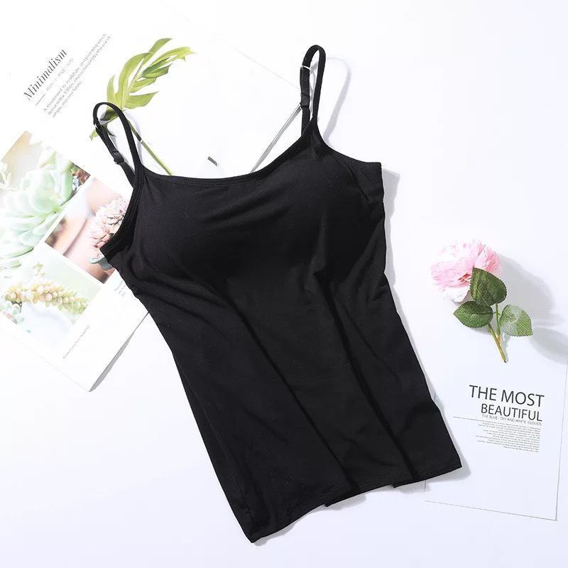 Padded Tank Top | With built-in bra