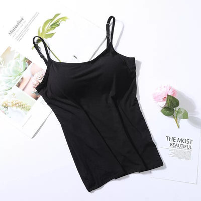 Padded Tank Top | With built-in bra