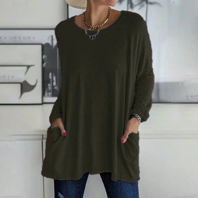 Moira - Relaxed Long Sleeve Sweater
