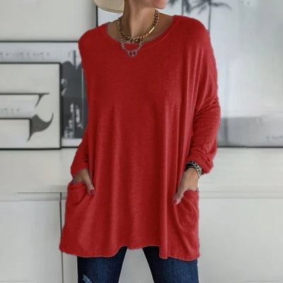 Moira - Relaxed Long Sleeve Sweater