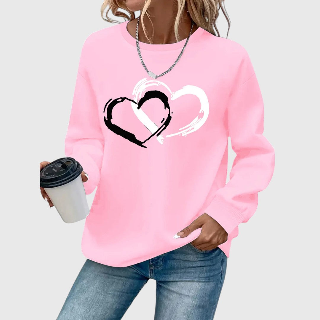 Sharyn - Elegant Heart Sweater