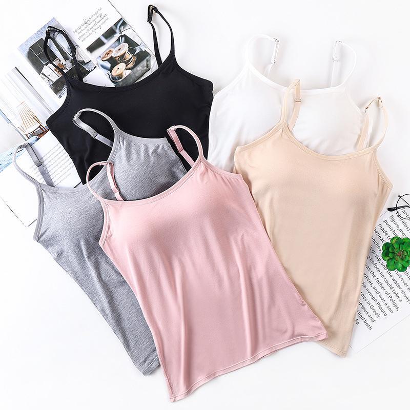 Padded Tank Top | With built-in bra