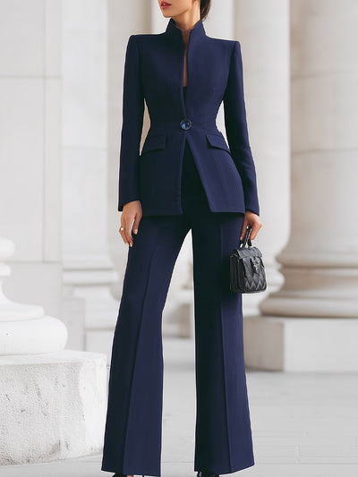 Sharie - Elegant Blazer & Trouser Suit Set