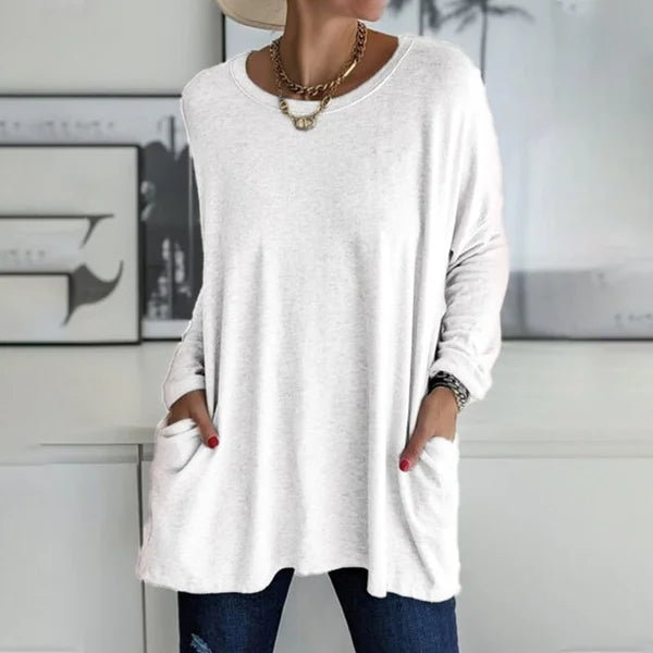 Moira - Relaxed Long Sleeve Sweater