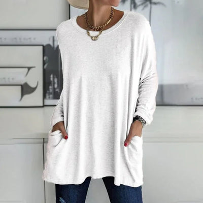 Moira - Relaxed Long Sleeve Sweater