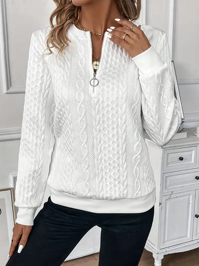 Pauline - Elegant Sweater with Zip
