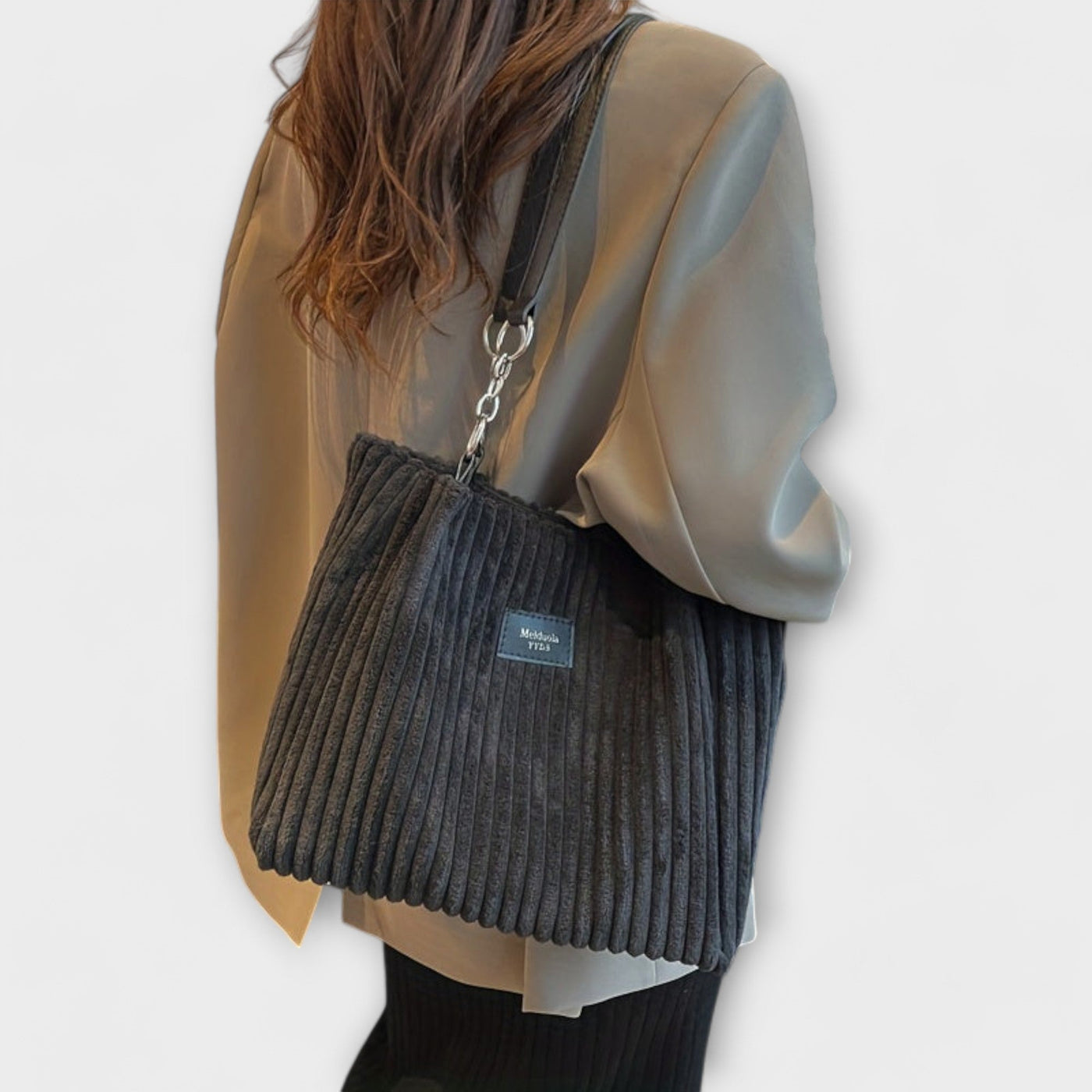 Selene - Soft Cord Shoulder Bag