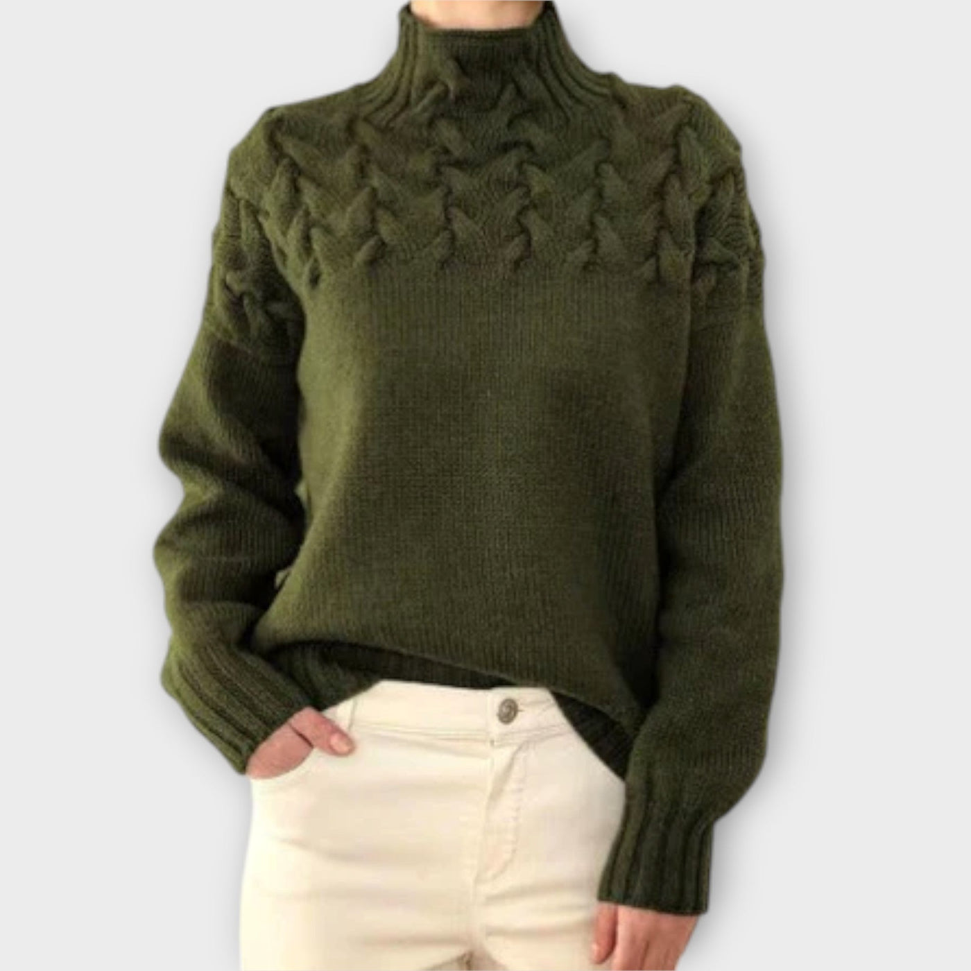 Tina - Cable Knit Sweater