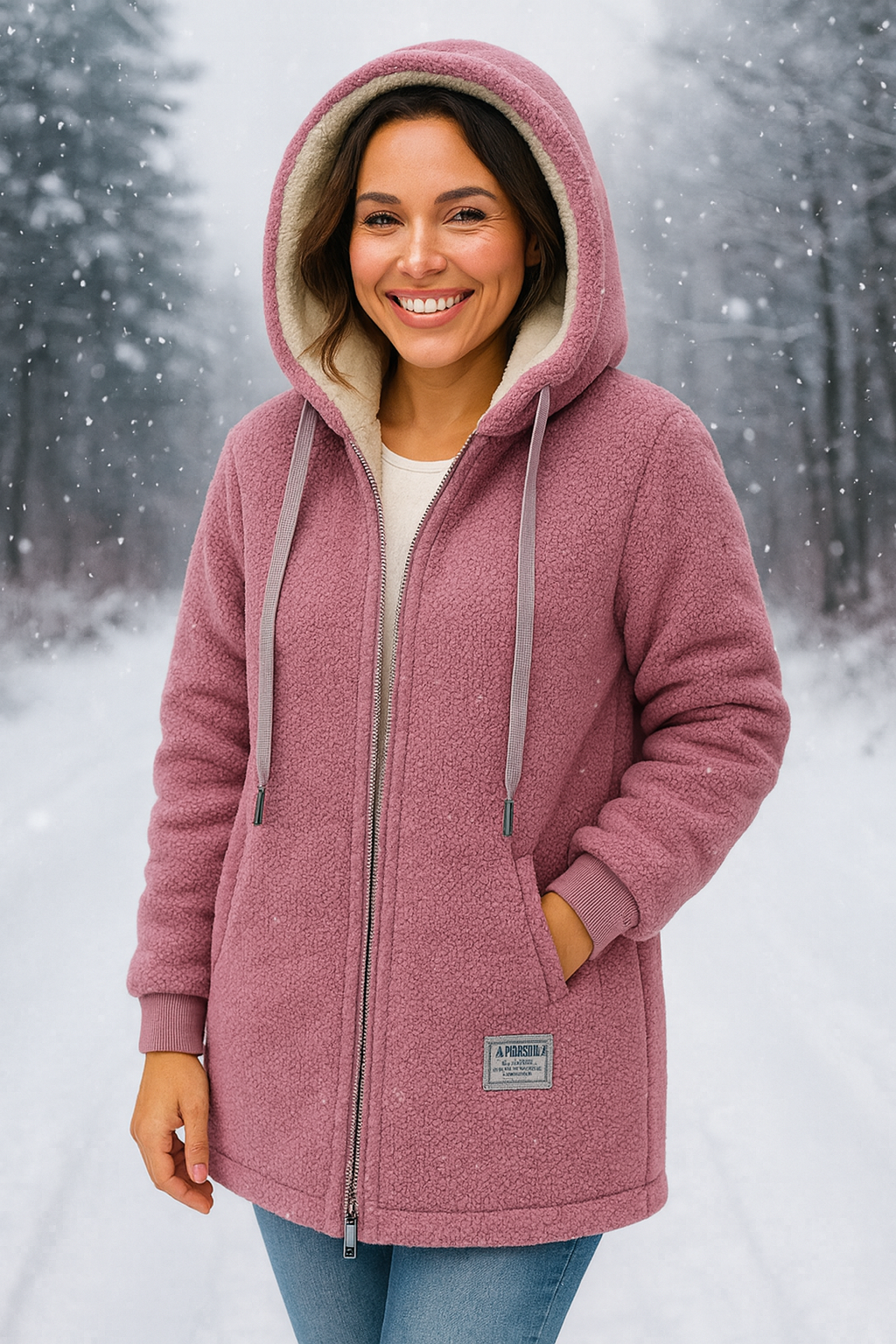 Ilona | Warm & Cozy Fleece Jacket for Women
