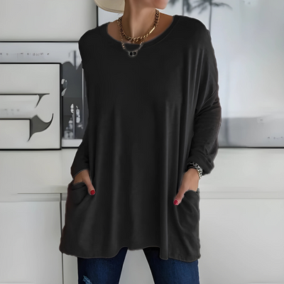 Moira - Relaxed Long Sleeve Sweater