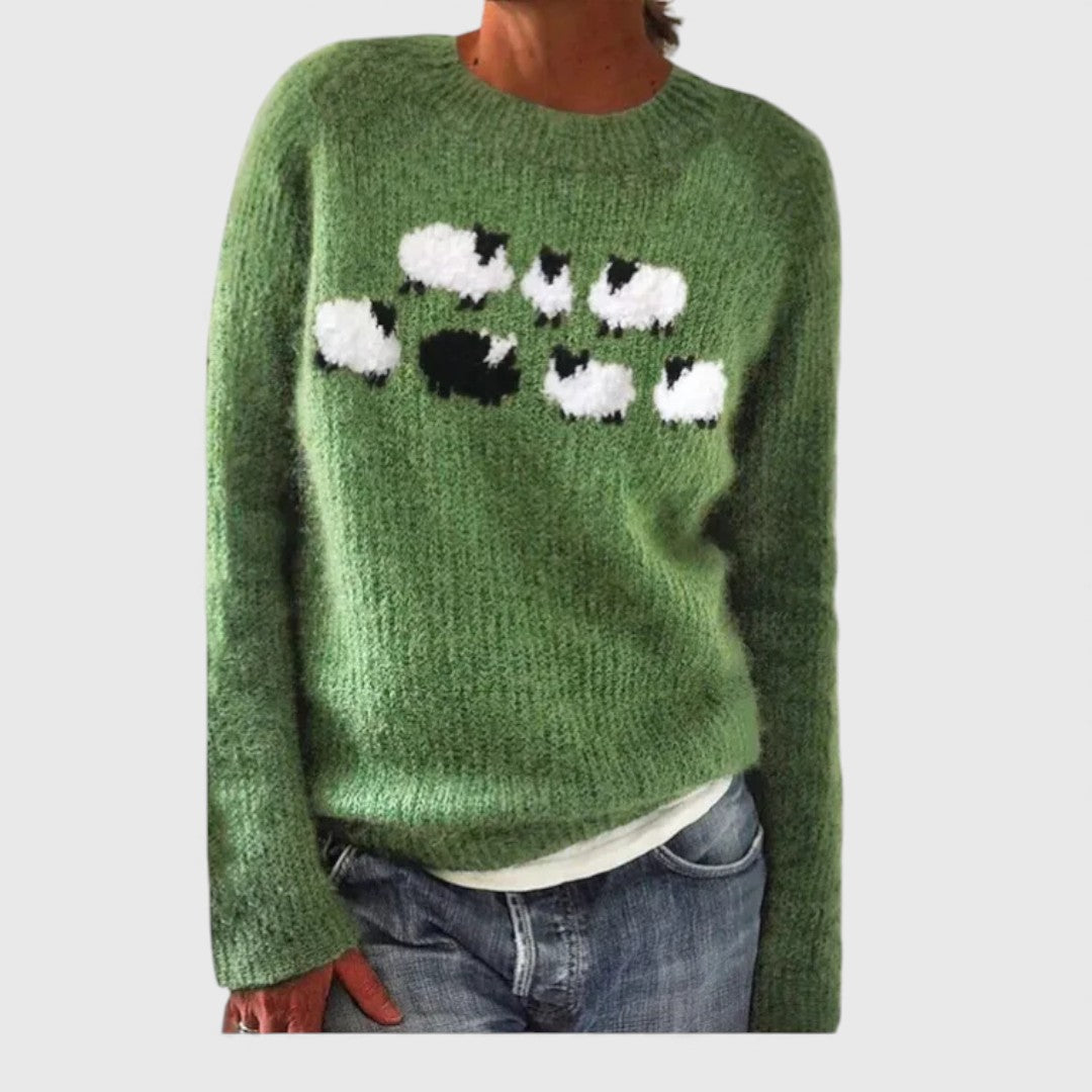 Emily - Comfortable Retro Sweater