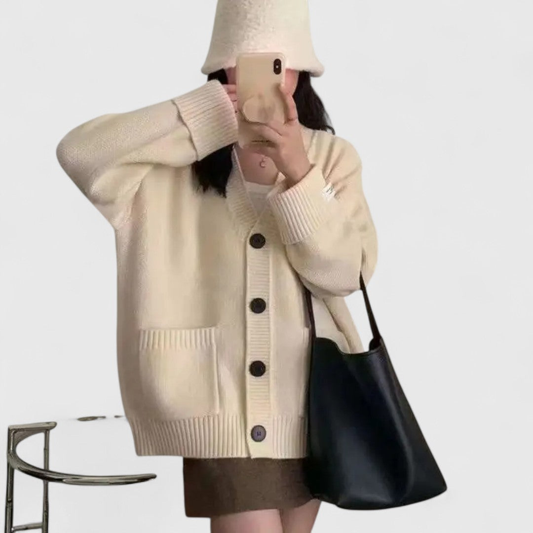 Elena - Oversized Knitted Cardigan