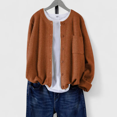 Clara - Casual Button-Up Cardigan