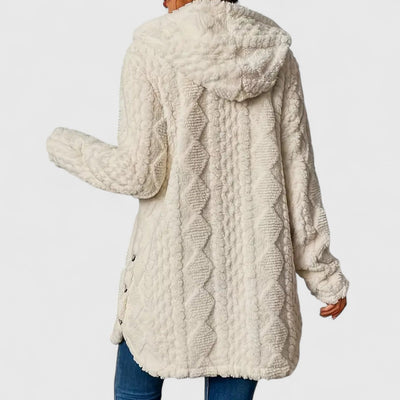 Krisha - Plush Hooded Cardigan