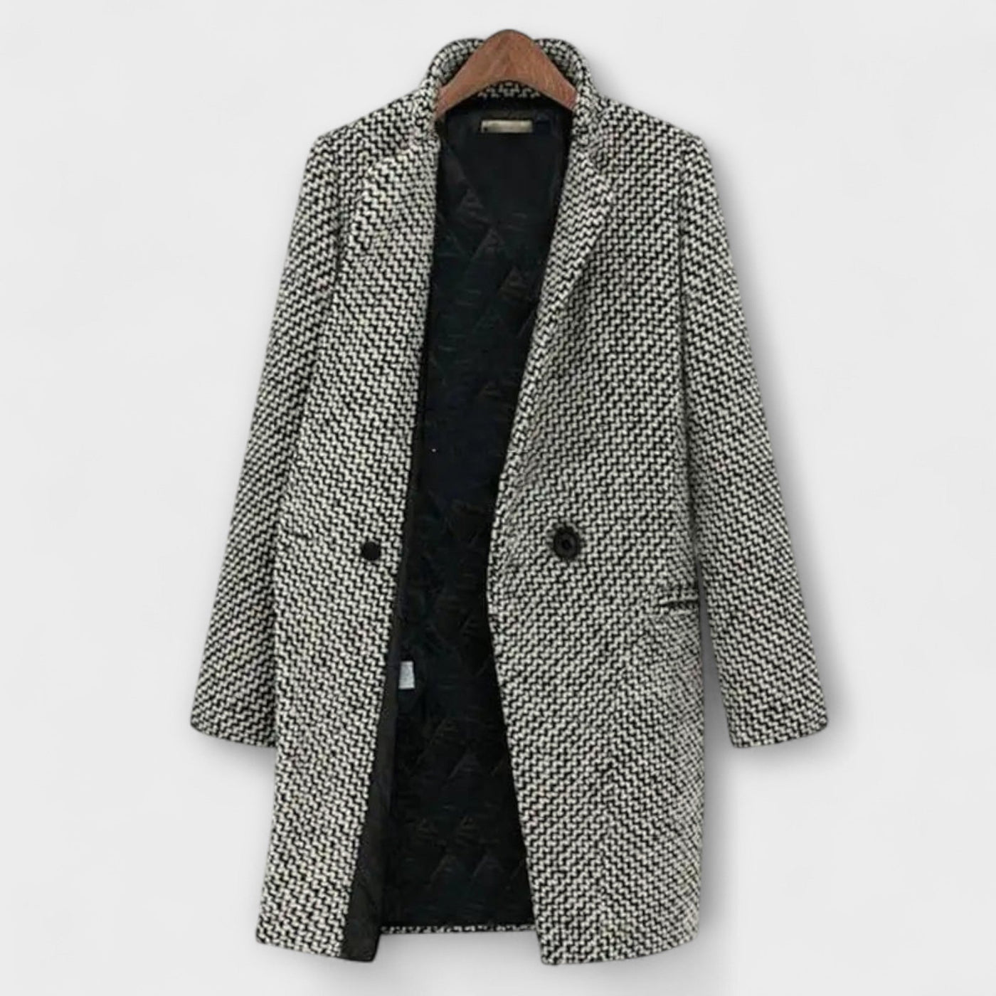 Annette – Timeless Heritage Houndstooth Coat