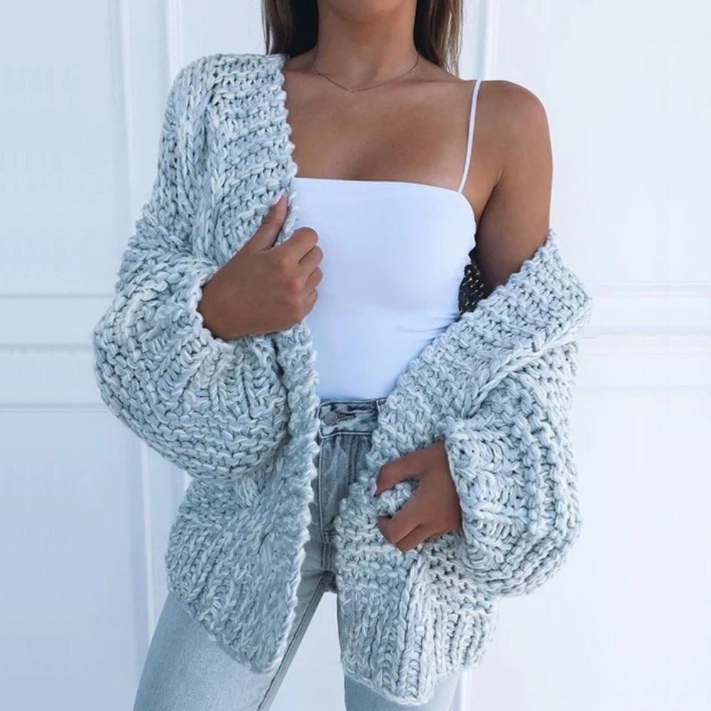 Eleanor - Chunky Knit Relaxed Cardigan