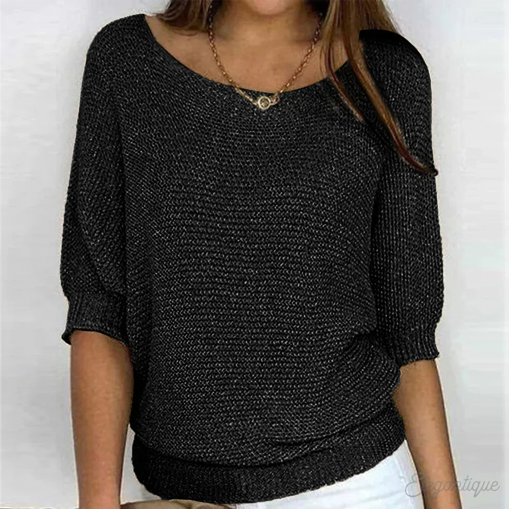 Charlotte - Relaxed Knit Top